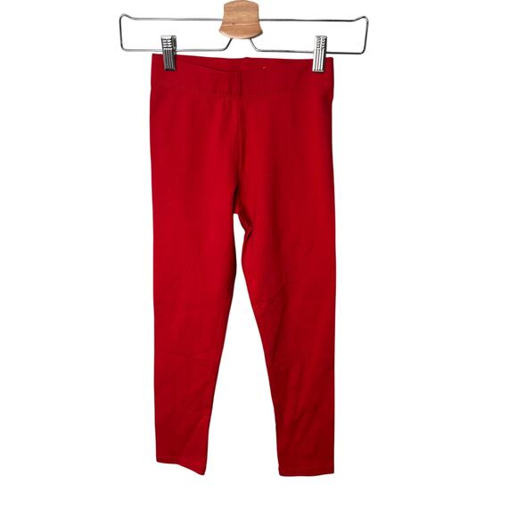 NEW! Mini Boden Red Leggings - Picture 1 of 5